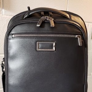 Briggs and Riley Leather Backpack Medium